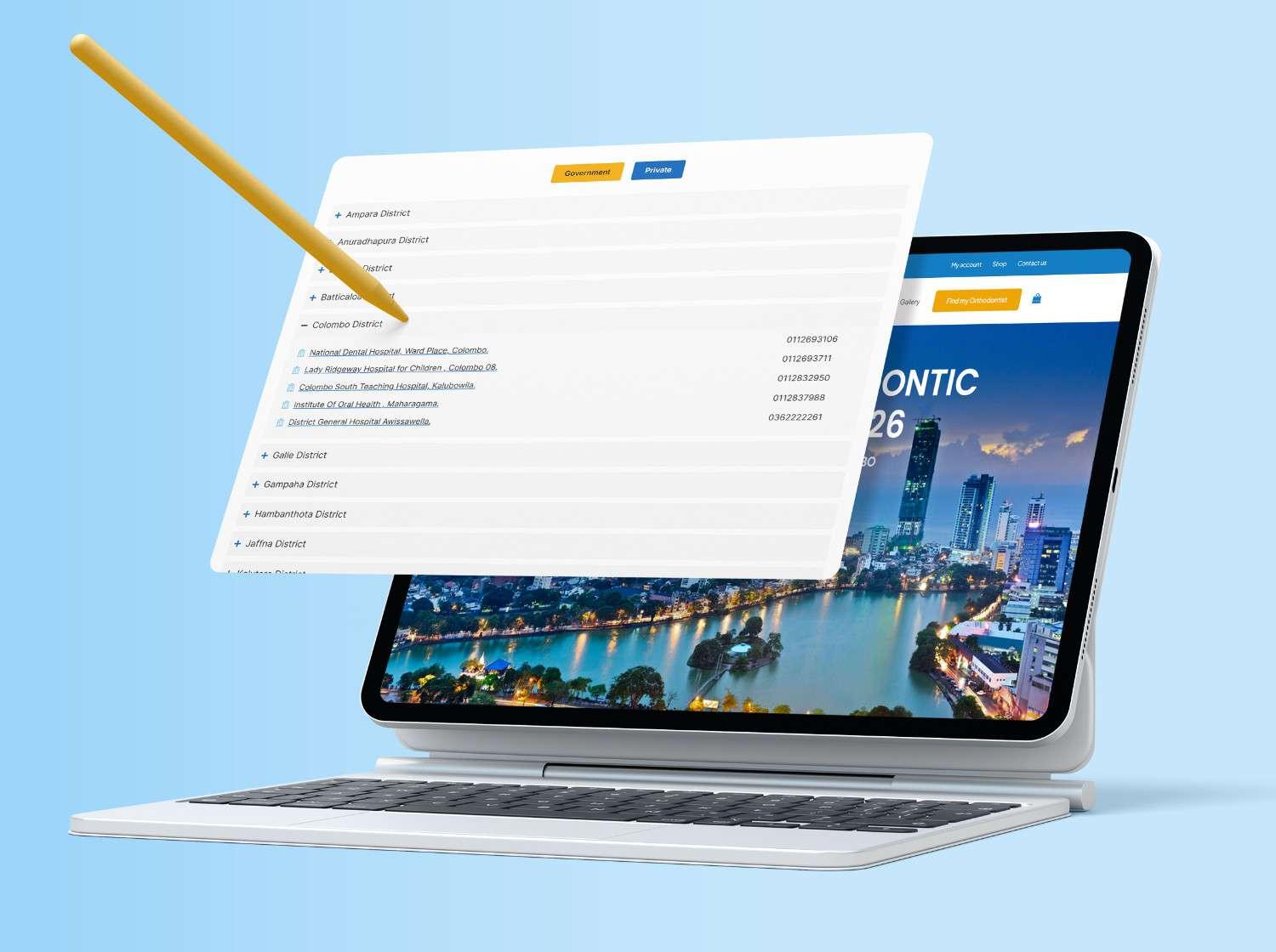 Sri Lanka Orthodontic Society website